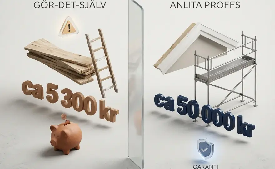 Byta vindskivor - När, hur & vad kostar det egentligen?
