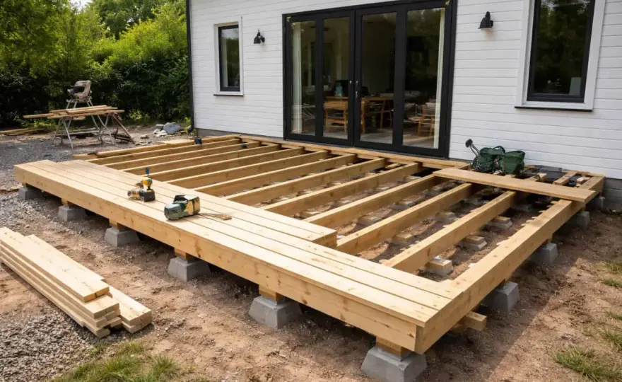 Altan på plintar – Bygg stabilt och slipp vanliga misstag