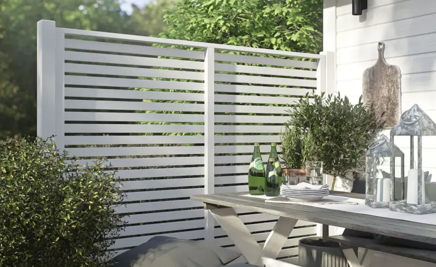 Staket inspiration uteplats - Välj rätt till din trädgård