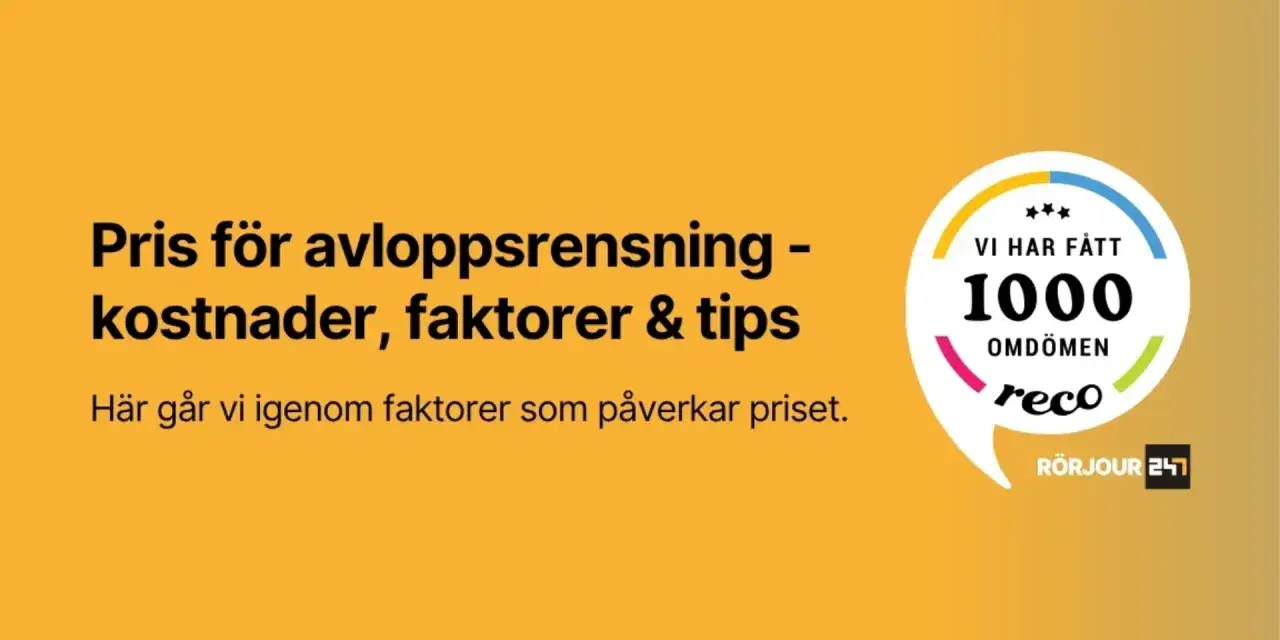 Pris för avloppsrensning: kostnader, faktorer & tips. Lär dig vad kostar det att spola avloppet och vad som påverkar priset. 1000 omdömen.