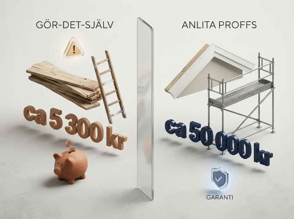 Byta vindskivor - När, hur & vad kostar det egentligen?