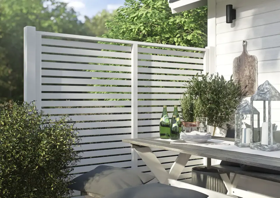 Staket inspiration uteplats - Välj rätt till din trädgård